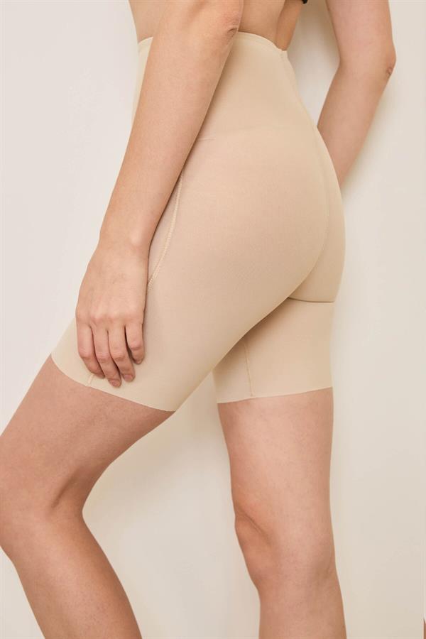 Arias Closet Yüksek Bel Paçalı Şort Korse - Görsel 4