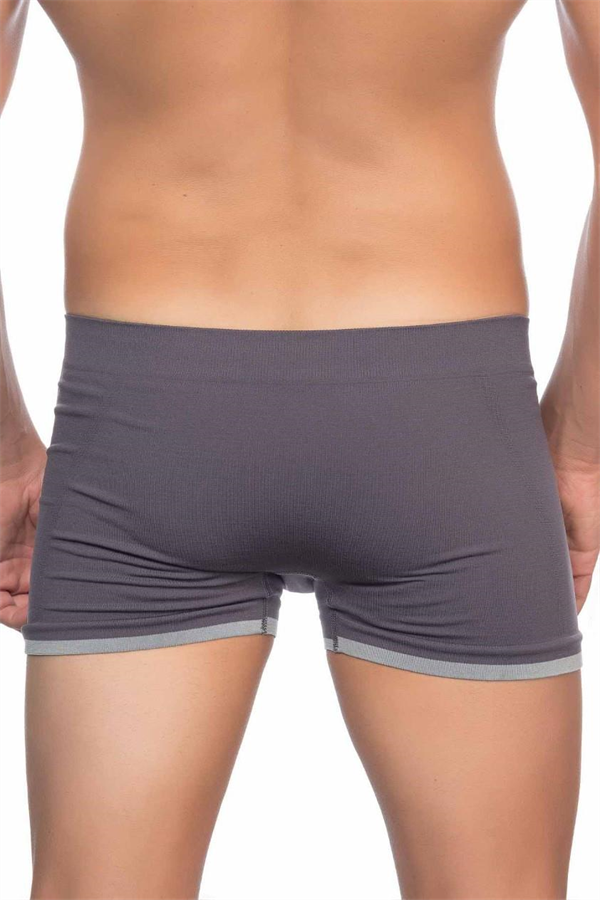 Arias Closet Antrasit MI Emay 2104 Soft Erkek Boxer - Görsel 2