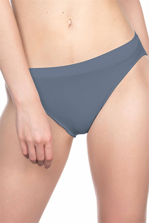 Arias Closet Antrasit MI Emay 3001 Soft Slip Külot - Görsel 1
