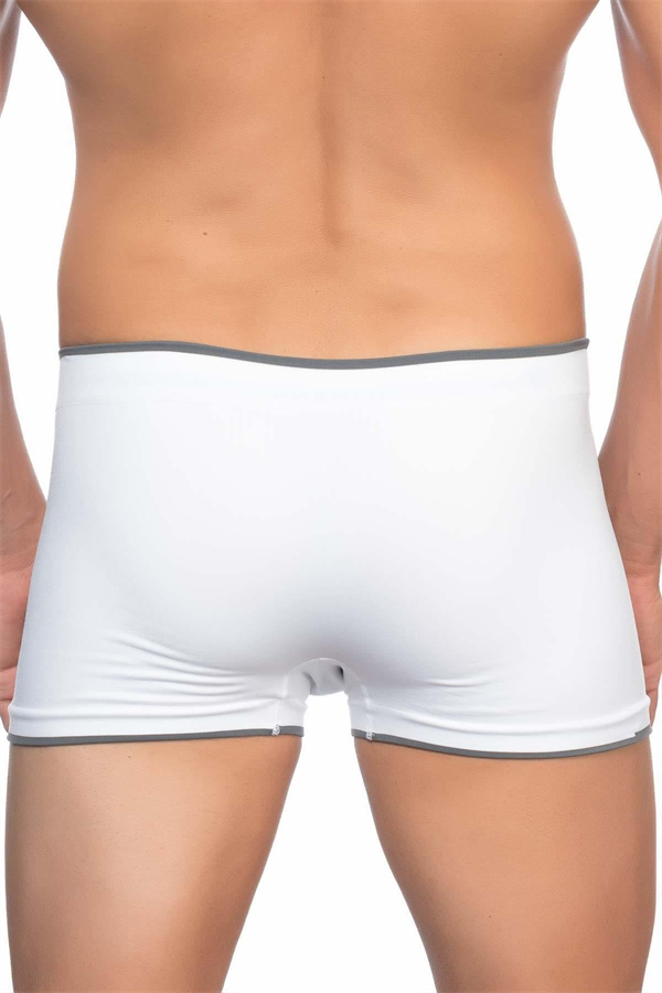 Arias Closet Beyaz MI Emay 2103 Soft Erkek Boxer - Görsel 3