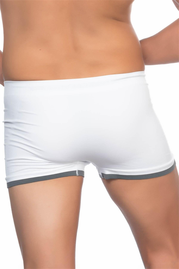 Arias Closet Beyaz MI Emay 2104 Soft Erkek Boxer - Görsel 2