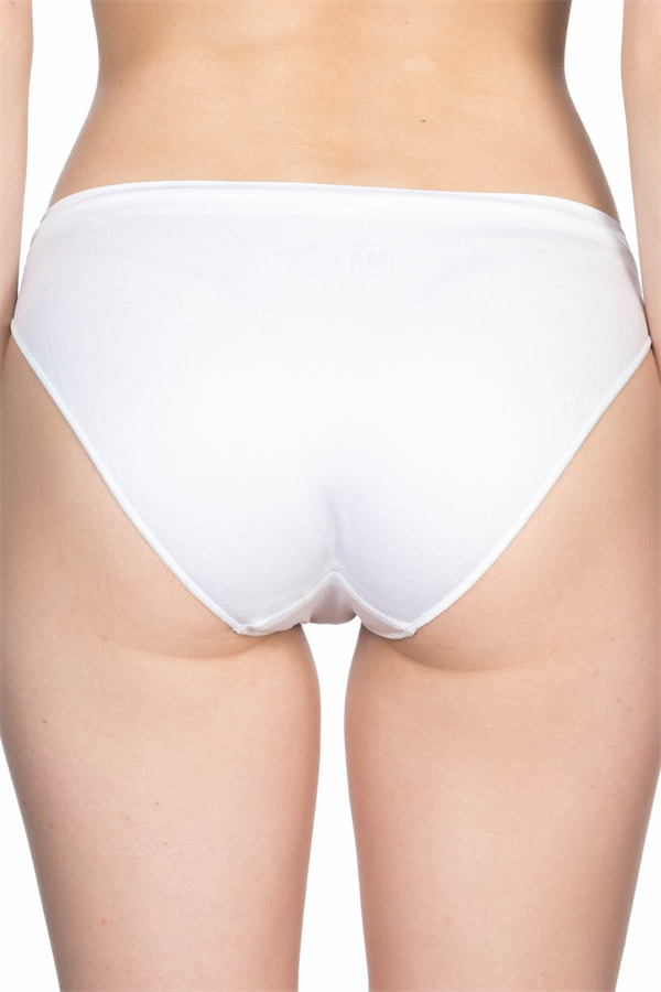 Arias Closet Beyaz MI Emay 3001 Soft Slip Külot - Görsel 3