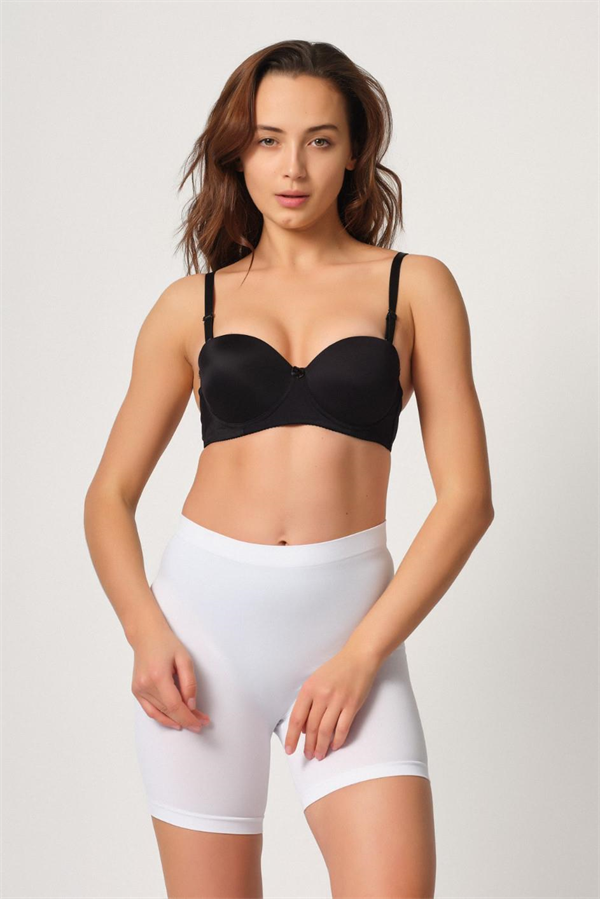 Arias Closet Beyaz MI Emay 3003 Soft Paçalı Boxer - Görsel 1