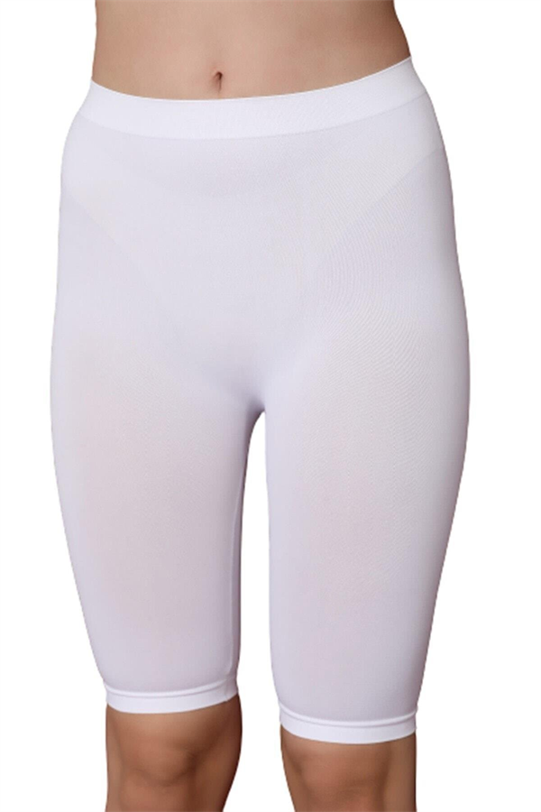 Arias Closet Beyaz MI Emay 3856 Soft Kapri Tayt - Görsel 1