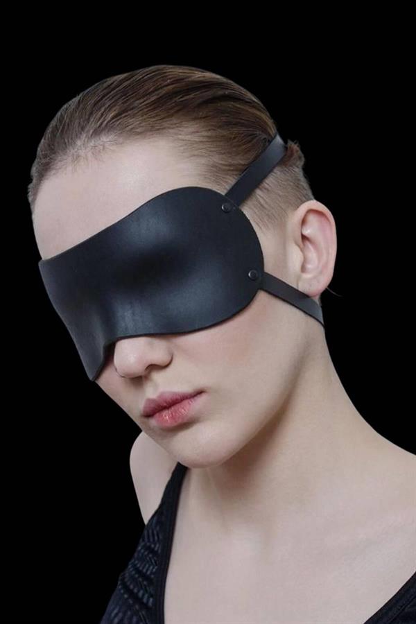 Arias Closet Düz Siyah Maske Uyku Gözlüğü - Görsel 2
