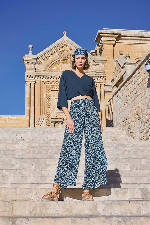 Arias Closet Etnik Desenli Alt Üst Takım - Görsel 6