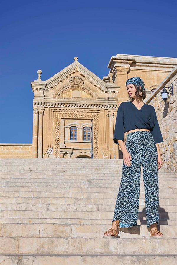 Arias Closet Etnik Desenli Alt Üst Takım - Görsel 5