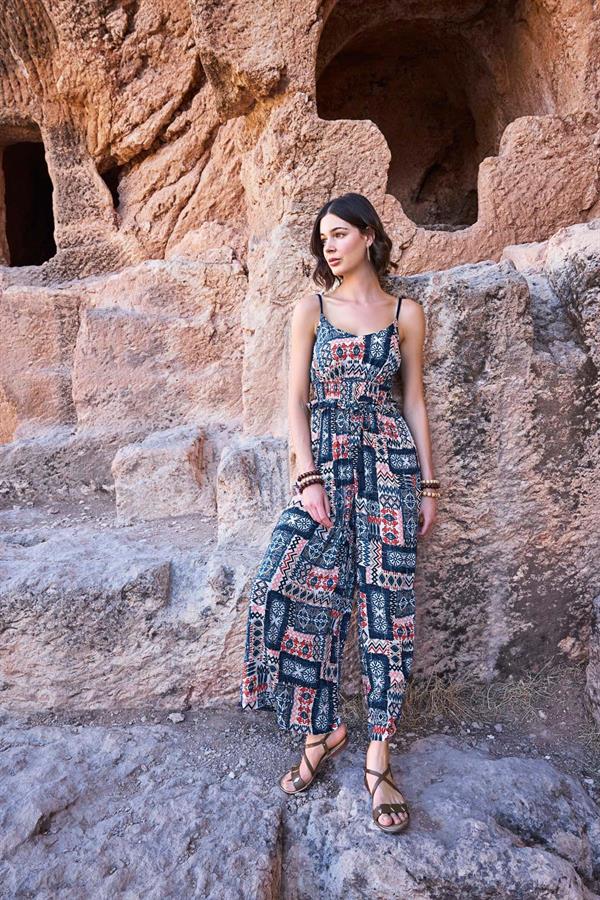 Arias Closet Etnik Desenli Tulum - Görsel 1