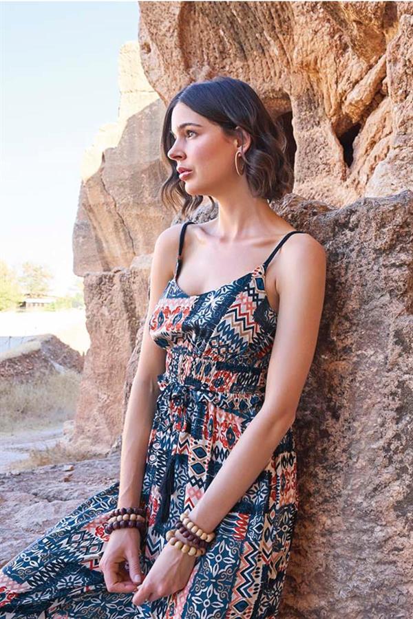 Arias Closet Etnik Desenli Tulum - Görsel 5