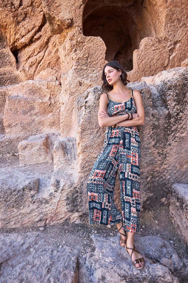 Arias Closet Etnik Desenli Tulum - Görsel 4