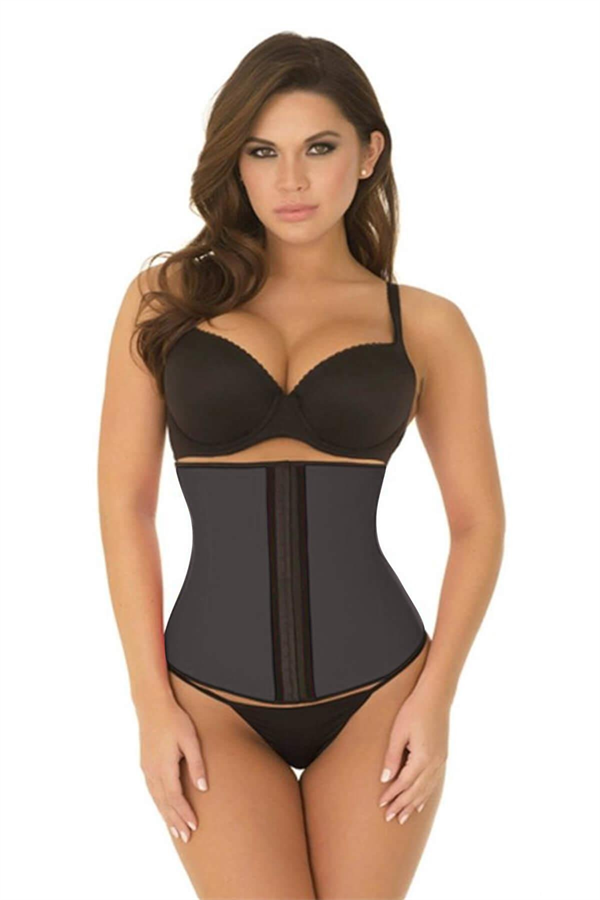 Arias Closet Gri MI 9161 Terletici Agraflı Bel Korse - Görsel 1