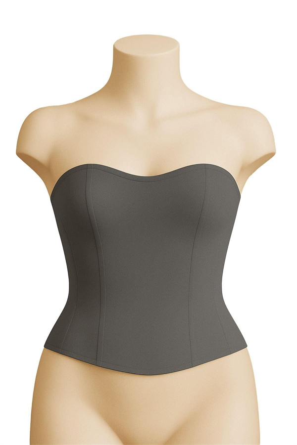 Arias Closet Gri MI Emay 9155 Terletici Korse Büstiyer - Görsel 1