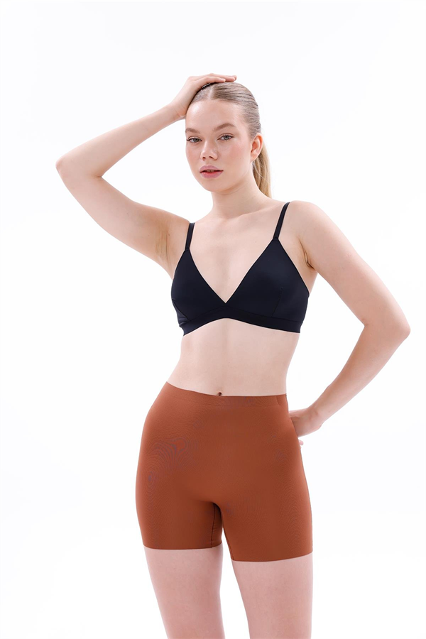 Arias Closet Kahverengi MI 2703 Lazer Kesim İz Yapmaz Hayalet Boxer - Görsel 1