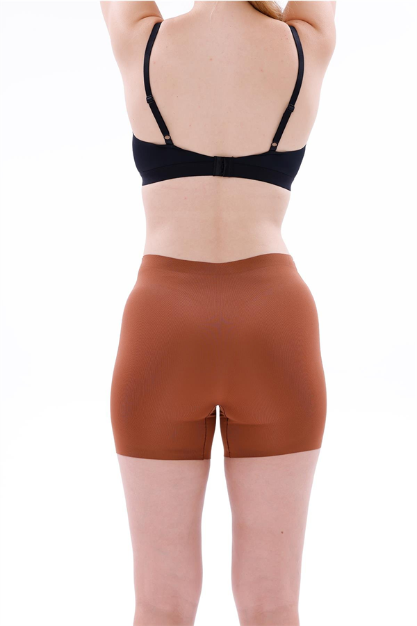 Arias Closet Kahverengi MI 2703 Lazer Kesim İz Yapmaz Hayalet Boxer - Görsel 2