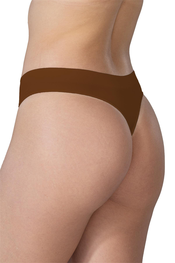 Arias Closet Kahve MI Emay 3010 String Külot - Görsel 1