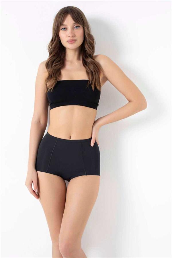 Arias Closet Mikro Kumaş Lazer Kesim Paça Külot Korse - Görsel 1