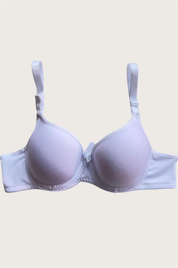 Arias Closet Mikro Kumaş Push Up Dolgulu Balenli Günlük Tek Destekli Sütyen - Görsel 9