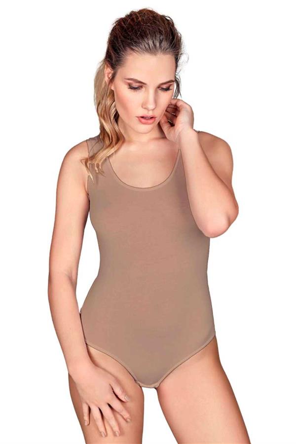 Arias Closet Pamuklu Alttan Çıtçıtlı Geniş Askılı Badi - Görsel 1