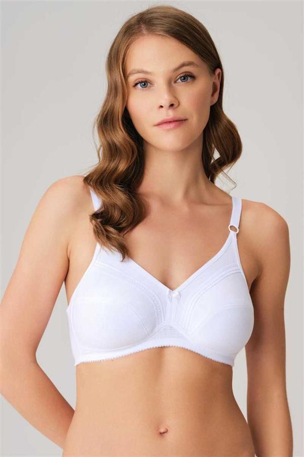 Arias Closet Pamuklu Balensiz Desteksiz Dolgusuz Toparlayıcı Küçültücü Sütyen - Görsel 1