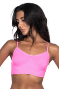 Arias Closet Neon Fuşya MI Emay 4003 Soft İp Askı Büstiyer - Görsel 1
