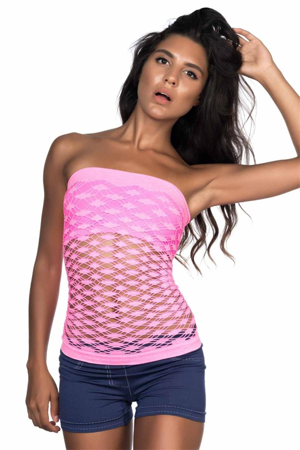 Arias Closet Pembe MI Emay 5034 Fantazi Büstiyer Atlet Korse - Görsel 1