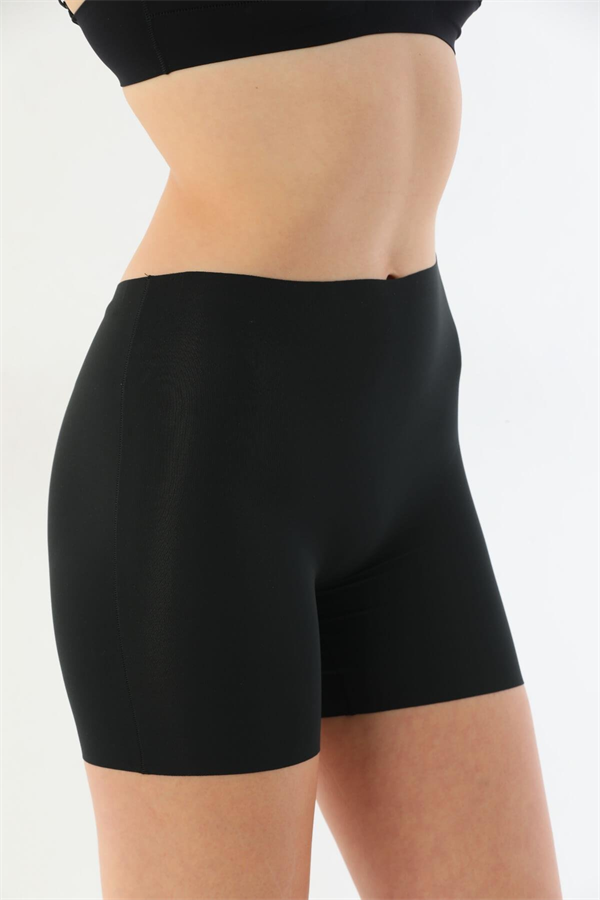Arias Closet Siyah MI 2703 Lazer Kesim İz Yapmaz Hayalet Boxer - Görsel 5