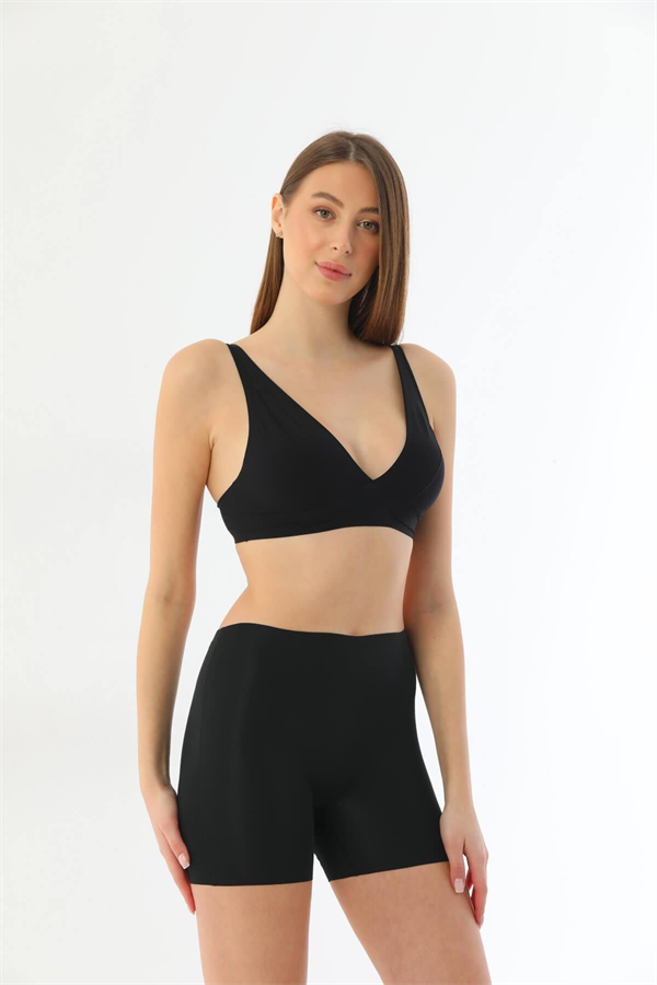 Arias Closet Siyah MI 2703 Lazer Kesim İz Yapmaz Hayalet Boxer - Görsel 10