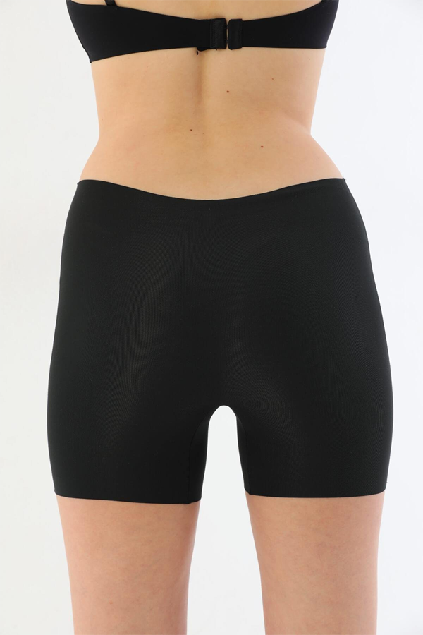 Arias Closet Siyah MI 2703 Lazer Kesim İz Yapmaz Hayalet Boxer - Görsel 9