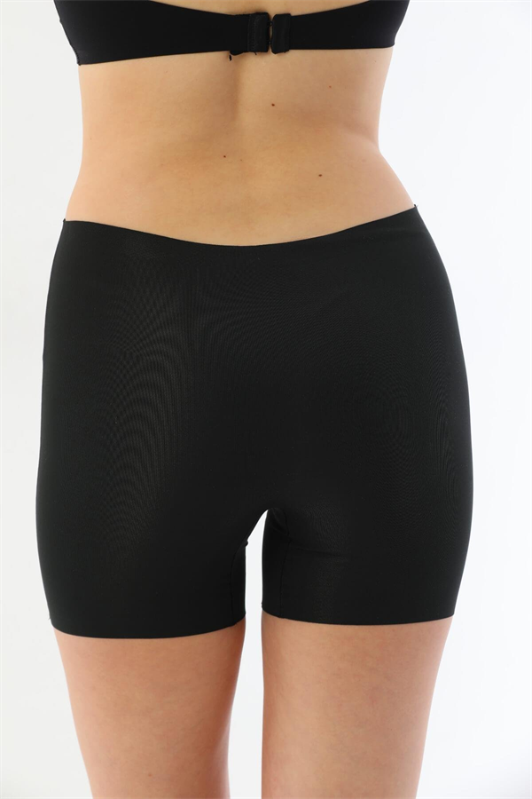 Arias Closet Siyah MI 2703 Lazer Kesim İz Yapmaz Hayalet Boxer - Görsel 15
