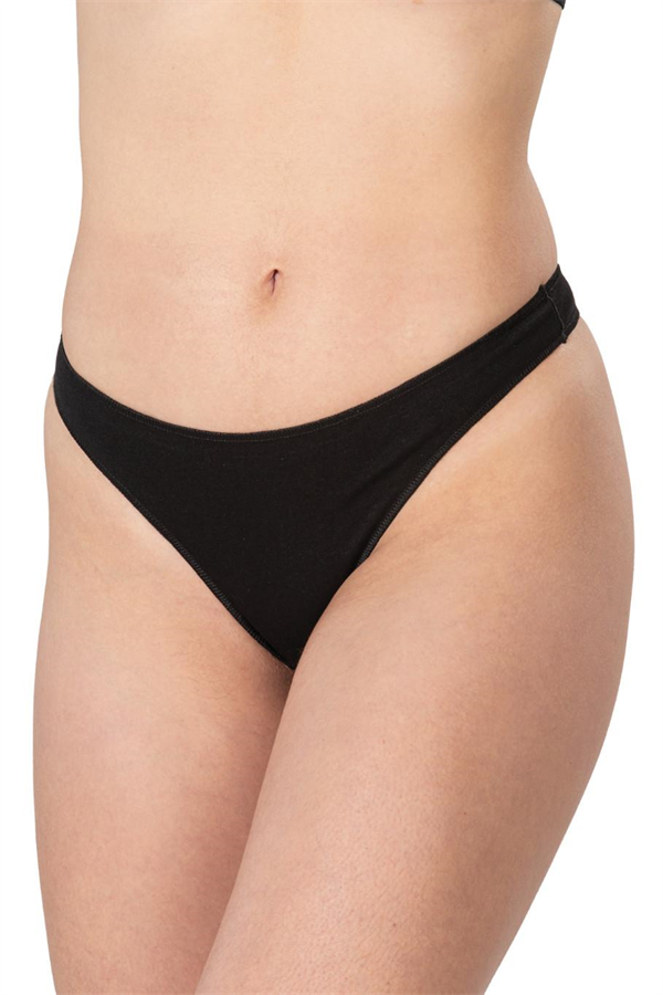 Arias Closet Siyah MI Emay 1440 Modal Cotton Strıng - Görsel 2