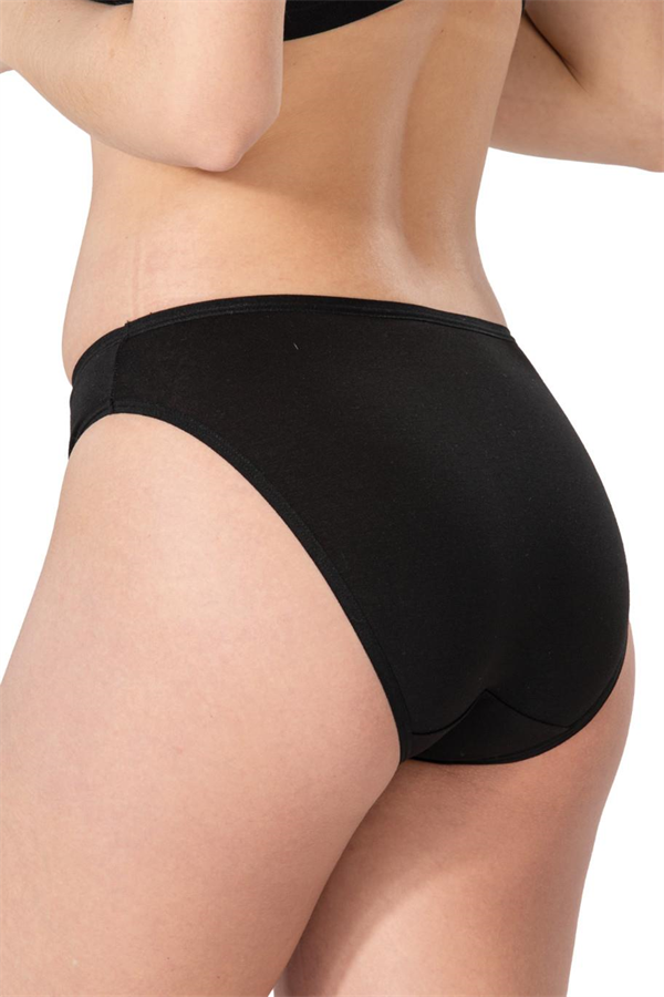 Arias Closet Siyah MI Emay 1441 Modal Cotton Külot - Görsel 2