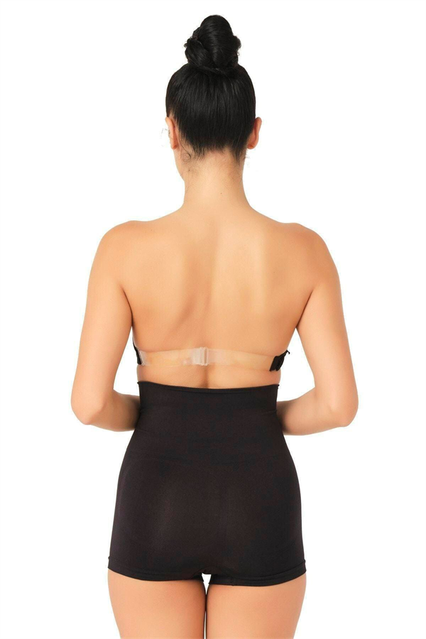 Siyah Pantolon Double Korse - Görsel 2