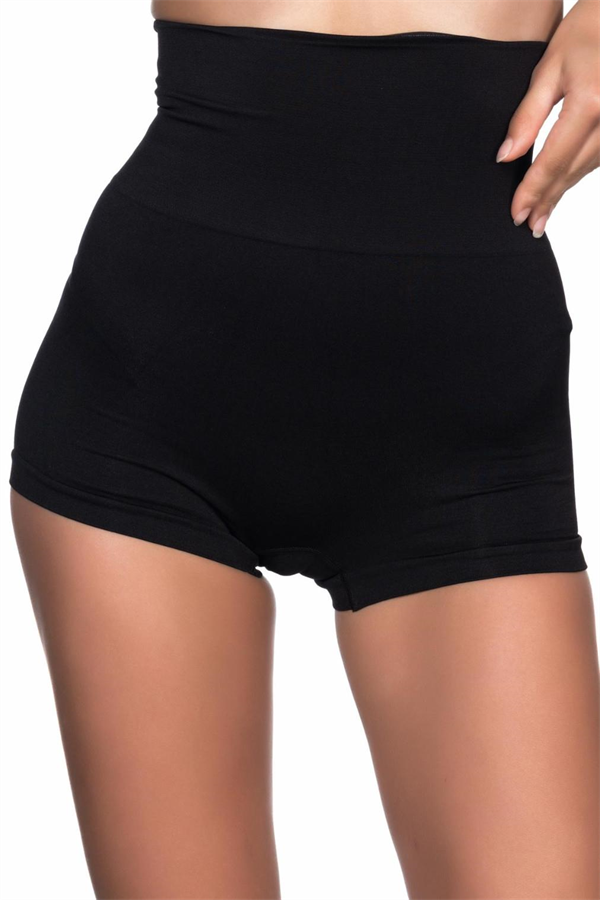 Siyah Pantolon Double Korse - Görsel 4