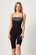 Arias Closet Siyah MI Emay 2093 Ön Agraflı Göğsü Açık Paçalı Boy Korse - Görsel 1