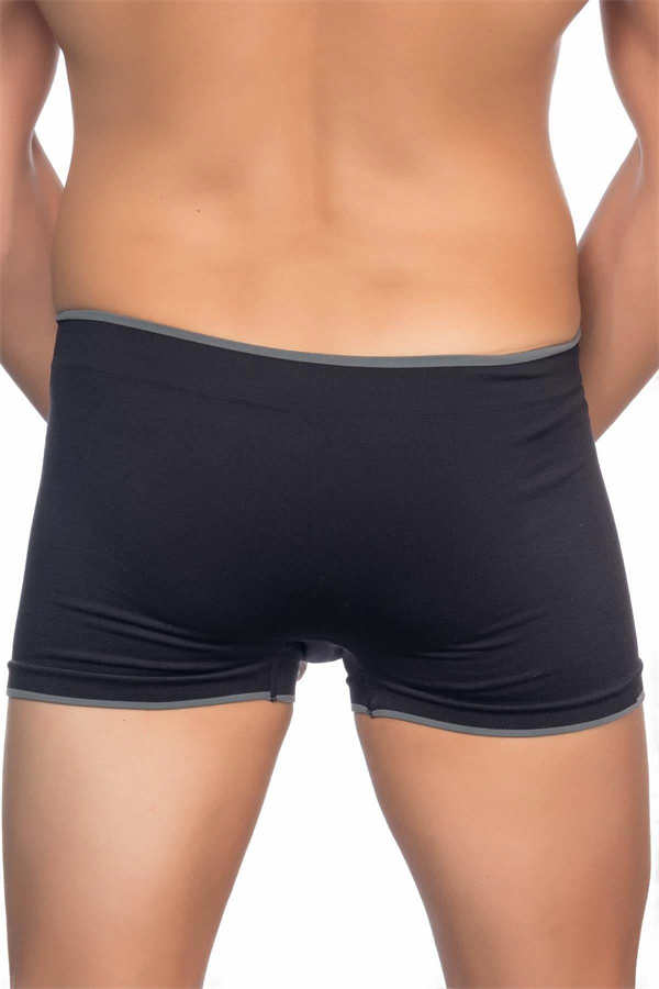 Arias Closet Siyah MI Emay 2103 Soft Erkek Boxer - Görsel 2