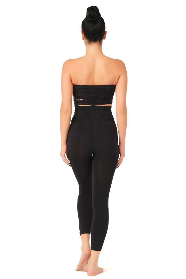 Arias Closet Siyah MI Emay 3810 Tayt Korse - Görsel 4