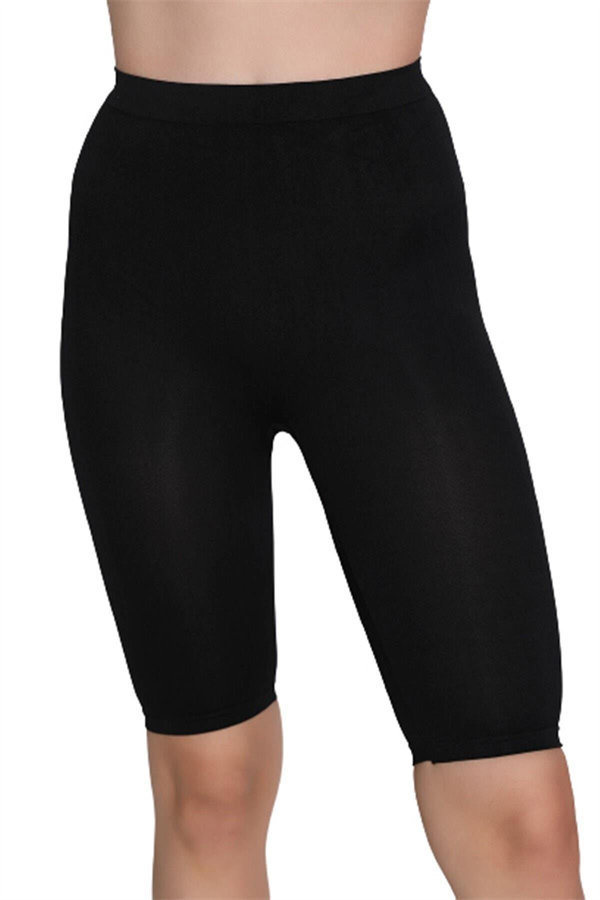 Arias Closet Siyah MI Emay 3856 Soft Kapri Tayt - Görsel 3