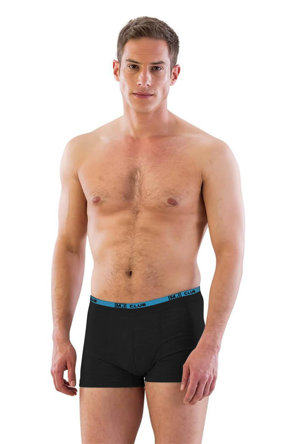 Arias Closet Siyah MI Emay 6950 Erkek Boxer - Görsel 1