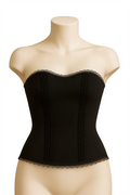 Arias Closet Siyah MI Emay 9155 Fırfırlı Terletici Büstiyer - Görsel 1