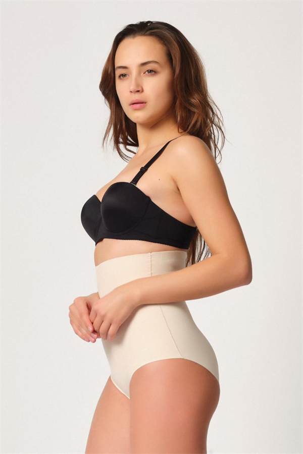 Arias Closet Ten MI Emay 2708 Lazer Yüksek Bel Kesim Slip Hayalet Korse - Görsel 3