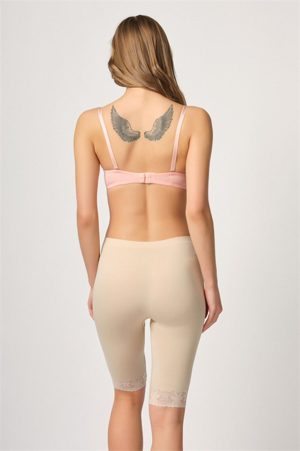 Arias Closet Ten MI Emay 3004 Soft Uzun Paça Dantel Boxer - Görsel 3