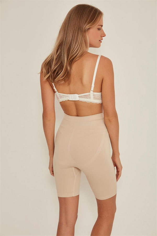 Arias Closet Ten MI Emay 3005 Soft Uzun Paçalı Boxer Korse - Görsel 2