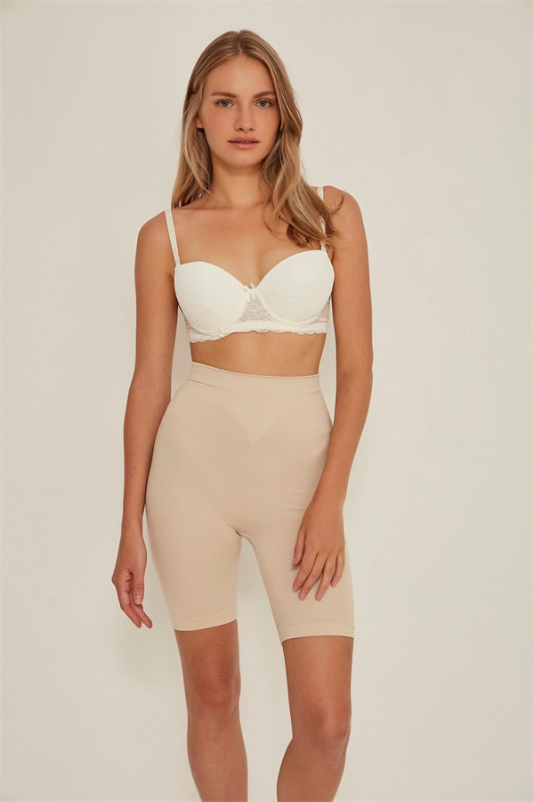 Arias Closet Ten MI Emay 3005 Soft Uzun Paçalı Boxer Korse - Görsel 6
