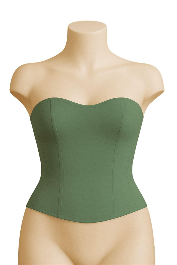 Arias Closet Yeşil MI Emay 9155 Terletici Korse Büstiyer - Görsel 1